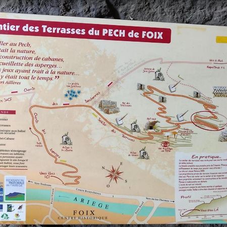 Hebergements Entiers Two Homes T1 Bas Or T1 Haut -Aux Terrasses Du Pech Foix Exterior foto